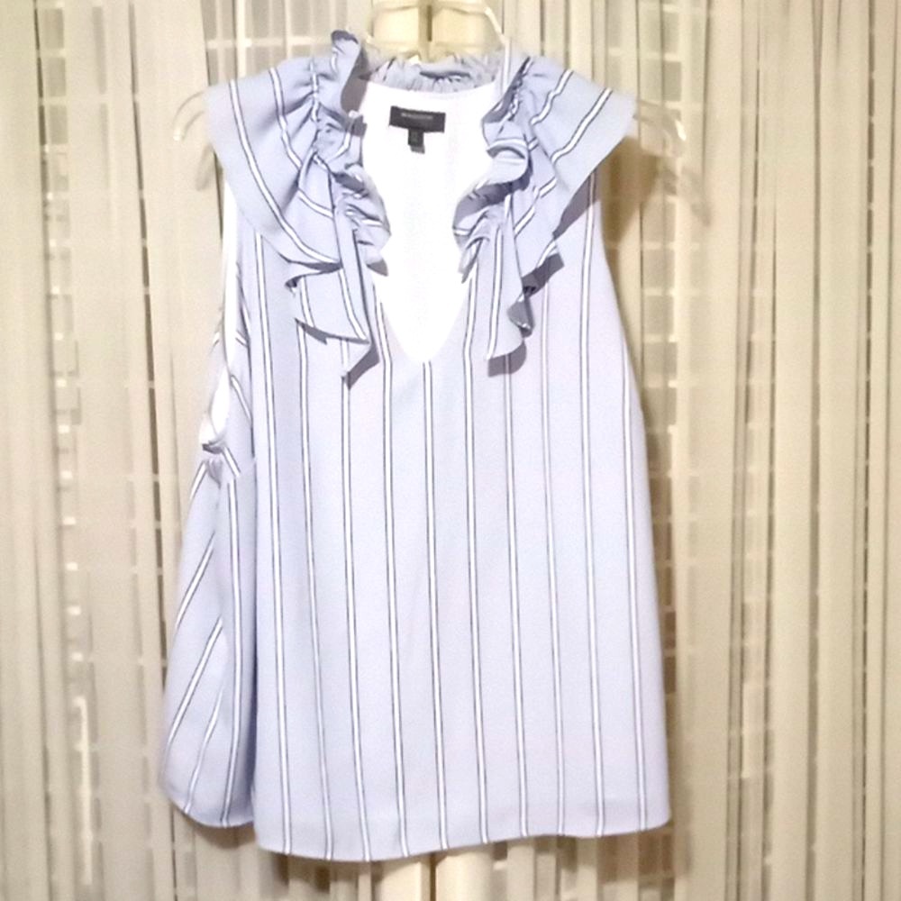 Madison curvy ruffled tank top size women’s 2X.